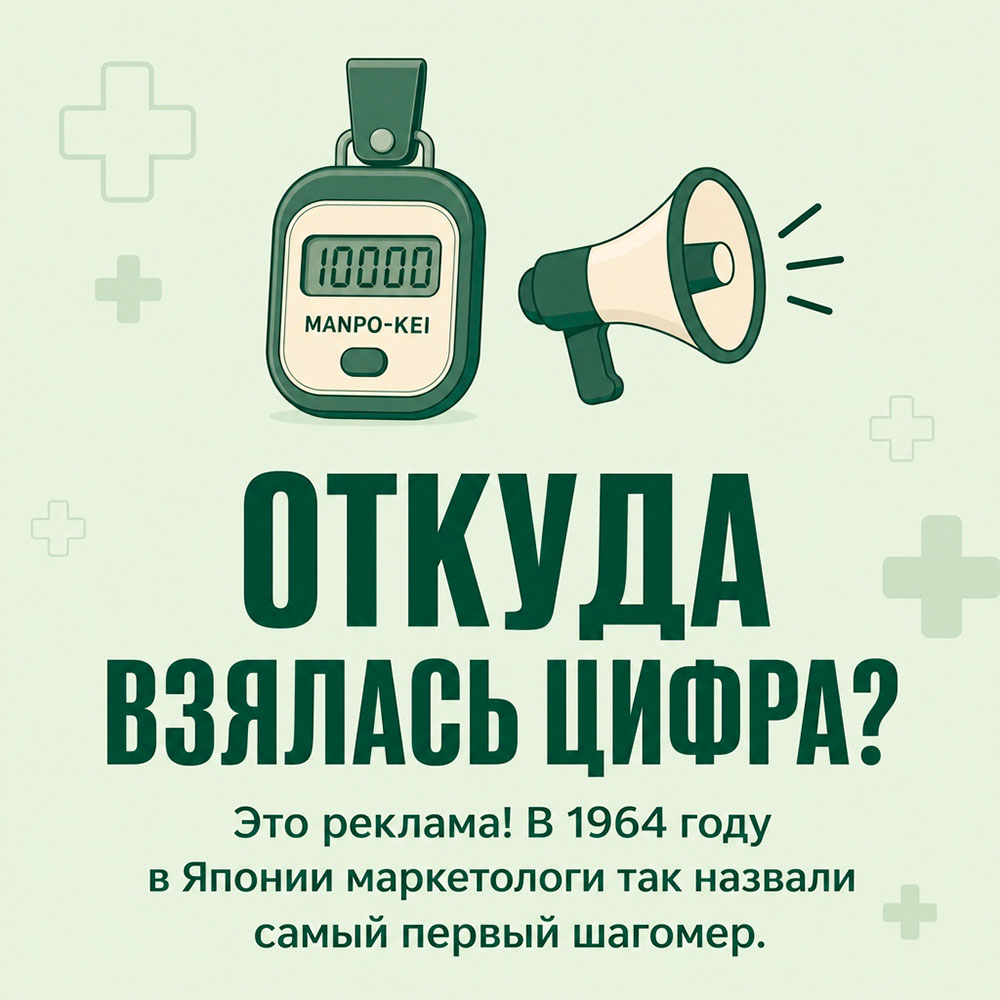 10000 шагов