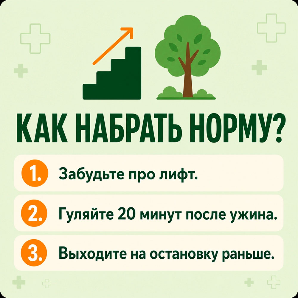10000 шагов
